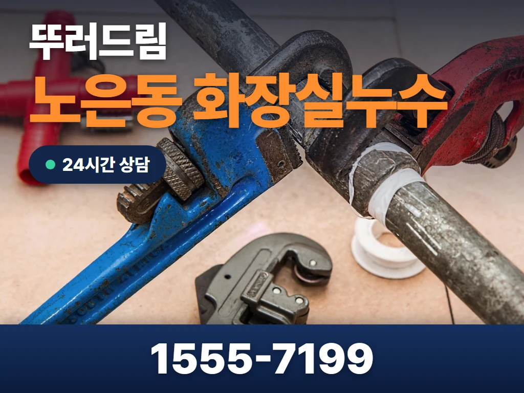 노은동 화장실누수 현장