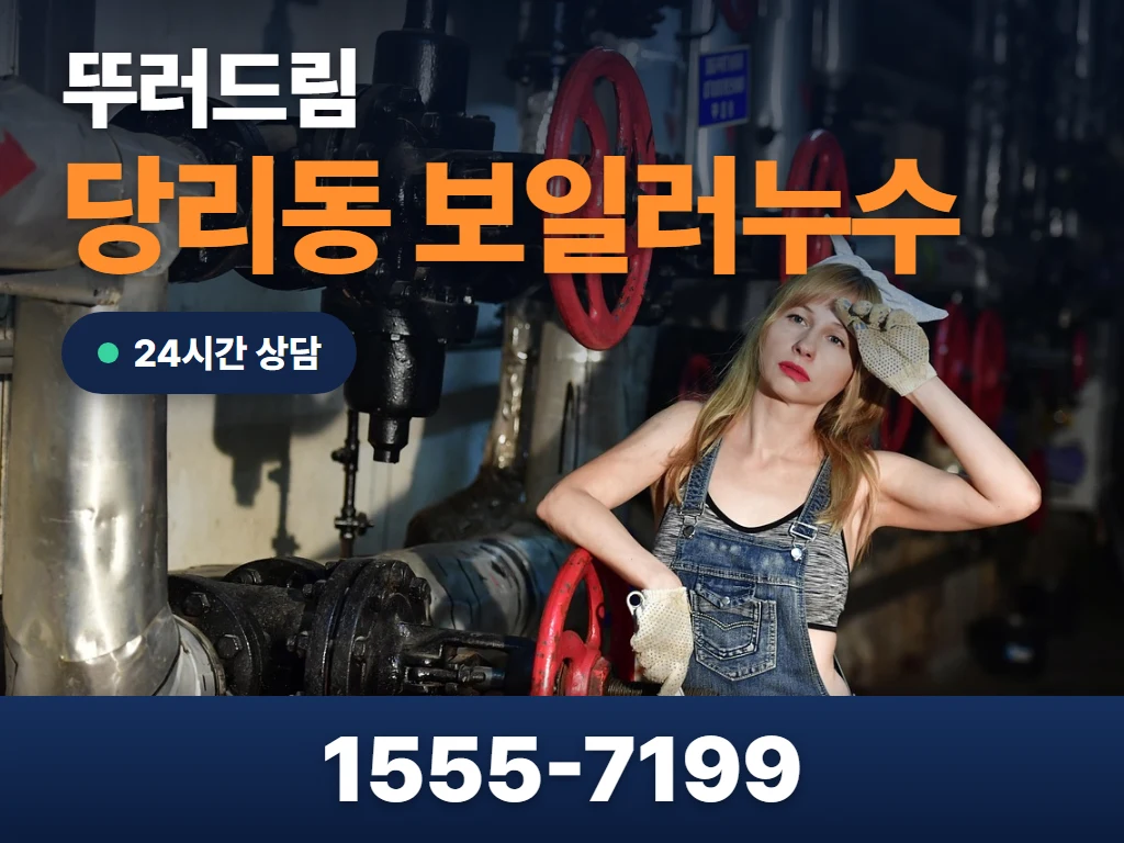 당리동 보일러누수 현장